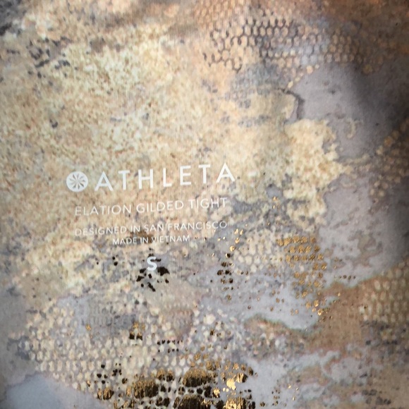 Athleta Elation Gilded Tight Size Small - Picture 5 of 5